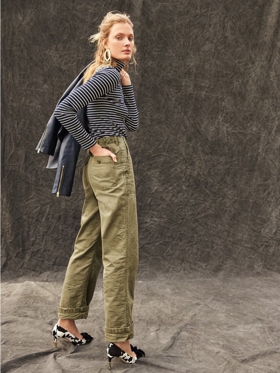 J. Crew Pants - NWT J. Crew Foundry Pant Herring Spanish Moss